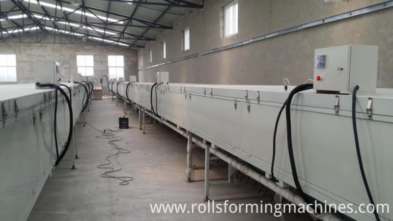 drying section1 for Stone Coated Steel Roofs Product Line