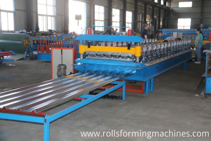 High Quality Single Layer Trapezoid Roll Forming Machine
