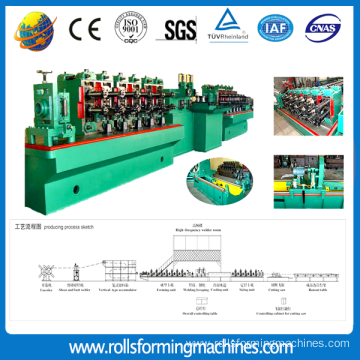 Chinese tube production line/tube roll forming mill