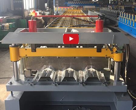 floor deck roll forming machine