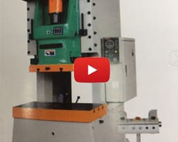 Servo coil feeder with punching machine/high speed punching machine